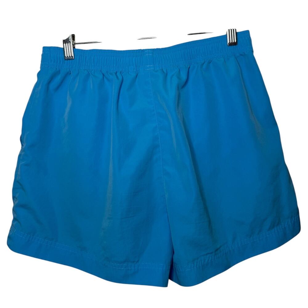 Adidas Blue Athletic Running Shorts Elastic Waist Pockets Size Medium Athletic - Picture 5 of 6